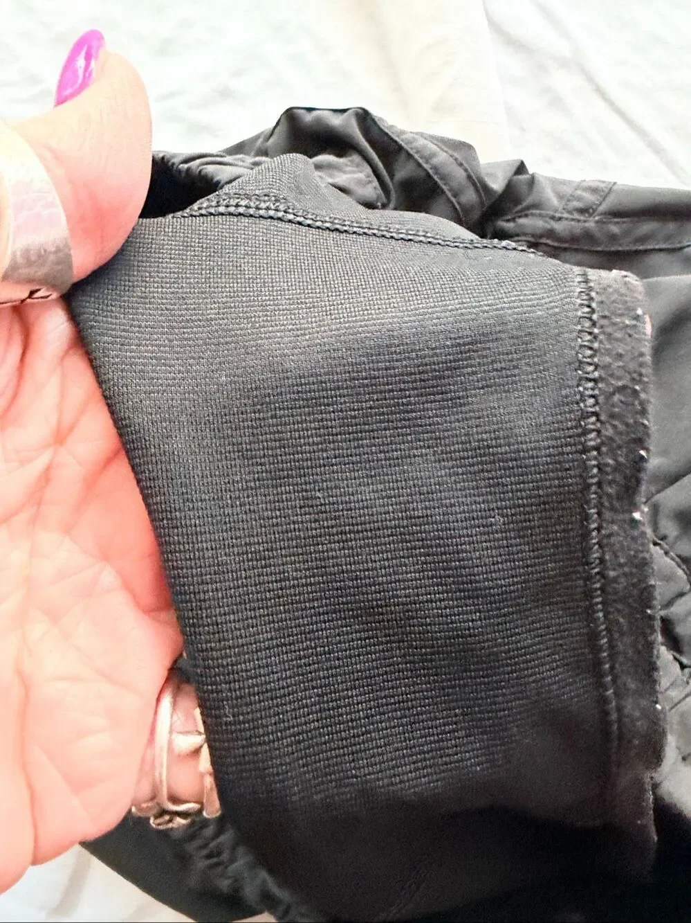 Lululemon Black Athletic Running Shorts High-Rise Performance Women's Size 6
